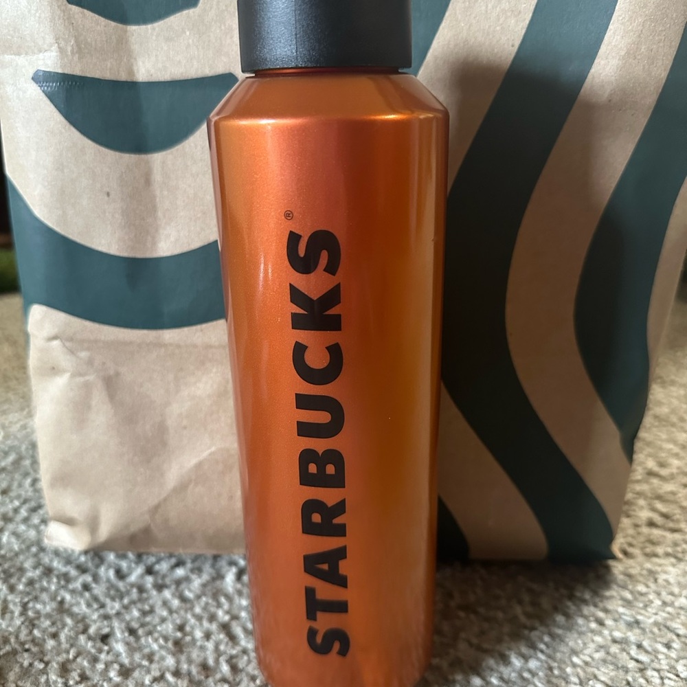 Starbucks Orange Tumbler